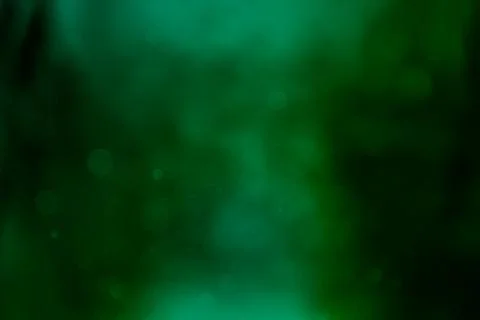 Green gradient light blurred background. Stock Photos