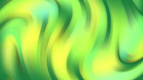Green gradient liquid waves background. 스톡 동영상 163120215