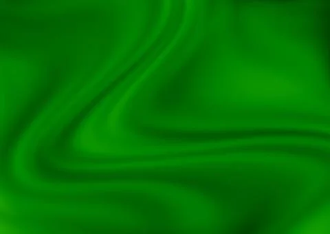 Green gradient texture blur curved style of abstract luxury fabric. Stock Illustration
