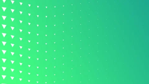 Green gradient with triangular wave, seamless looping. Stock Footage 286417732