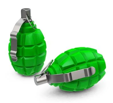 The green granades Stock Illustration