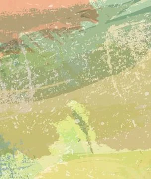 Green grange background Stock Illustration