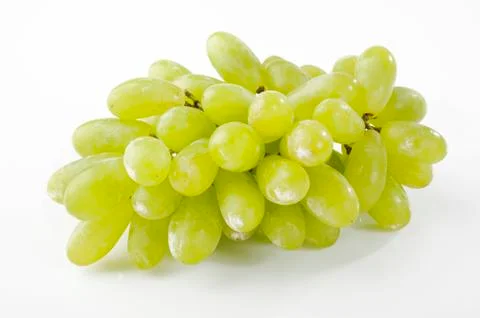Green grape bunch Foto stock