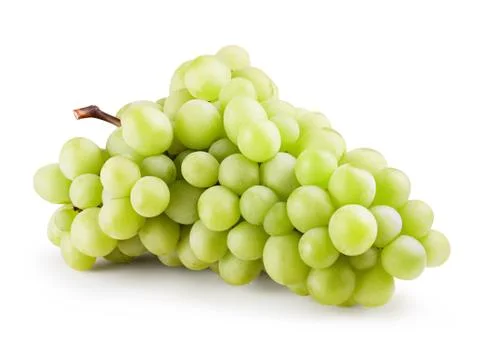 Green grape bunch Stock Photos