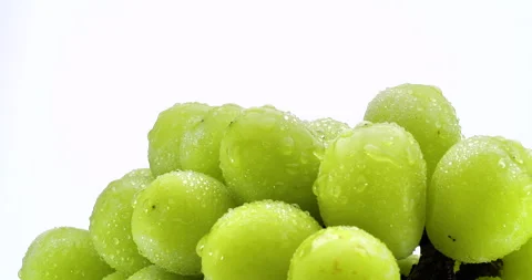 Green grapes. MUSCAT. Stock Footage 133420545
