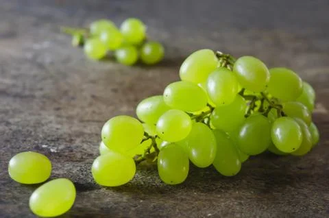 Green grapes 스톡 사진
