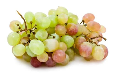 Green grapes Stock Photos