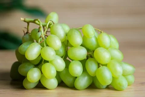 Green grapes Stock Photos