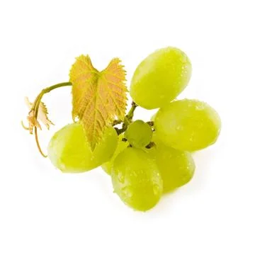 Green grapes Stock Photos