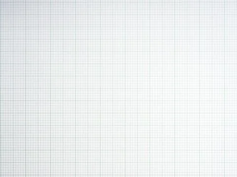 Green graph line, white background. Logarithmic graph grid scale paper back.. Stock Photos