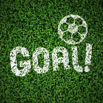 Green grass background Stock Illustration