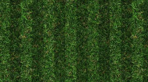 Green grass background texture made in 3d software Stock Illustration