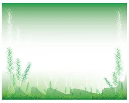 Green grass background vector design Stock Illustration