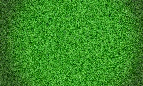 Green grass background vignette or the naturally walls texture . Top view Fre Stock Illustration