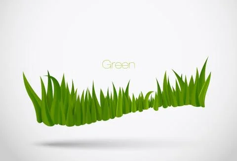 Green grass Stock Illustration