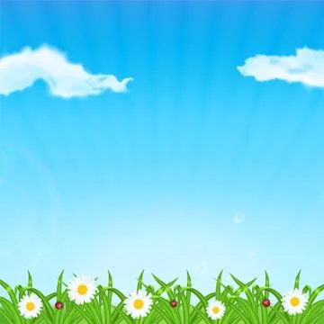 Green grass Stock Illustration