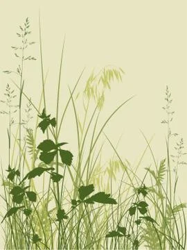 Green grass Stock Illustration