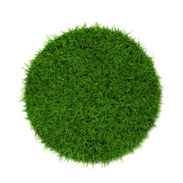 Green grass lawn Stock Illustration