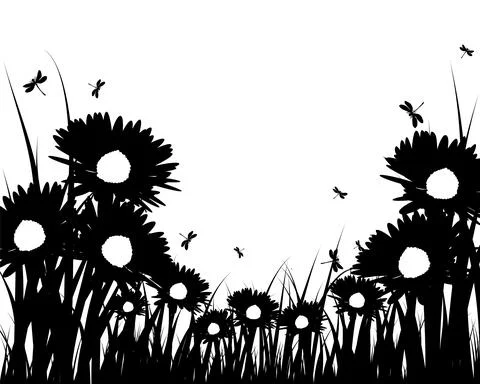 Green Grass Meadow Stock Illustration