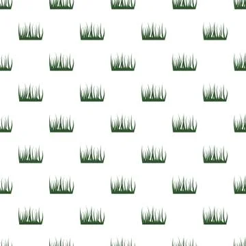 Green grass pattern Illustrazione stock