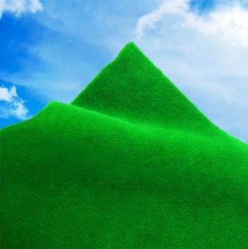 Green grass Foto stock