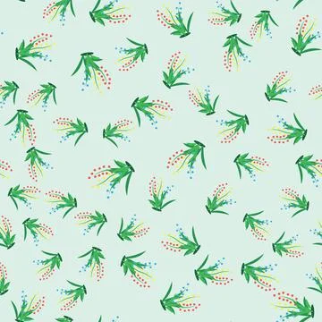 Green grass. Seamless pattern for your design Stock Illustration