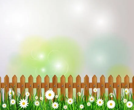 Green grass spring background 스톡 일러스트