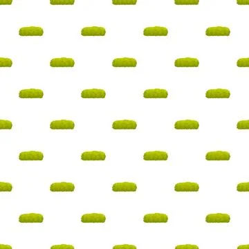 Green grass turf element pattern repeating background Stock Illustration