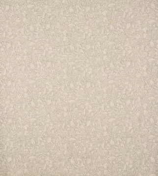 Green, grey, cream, fruit pattern cotton linen fabric background 写真素材
