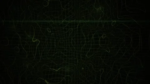 Green Grid Abstract Background with Moving Glowing Lines for Technology Pre.. Stock Footage 343717311