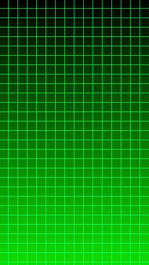 Green Grid Animation with Gradient Color Background Stock Footage 280633814