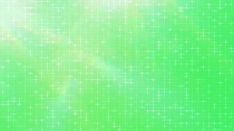 Green grid background with sparkling particles Stock Footage 338217244