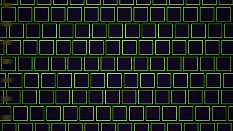 Green Grid Pattern Abstract Background with Dynamic Neon Motion Lines Stock Footage 343718864