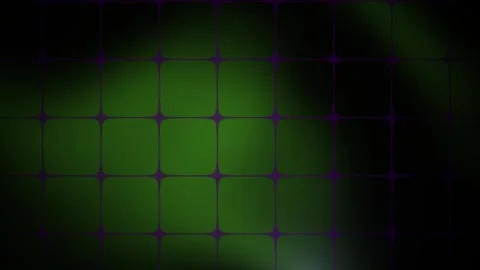 Green grid pattern on black background. Stock Footage 340032193