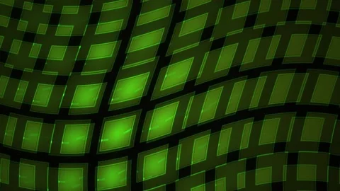 Green grid pattern with black lines. Stock Footage 340032337