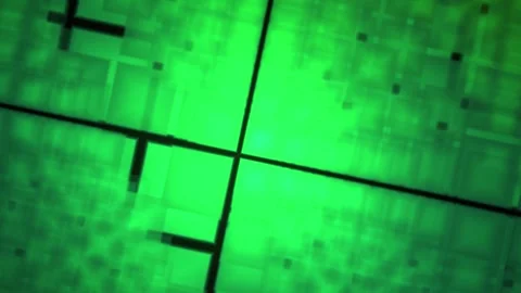 Green grid pattern on screen. Stock Footage 334885212