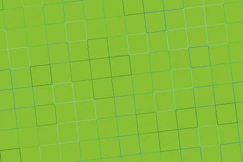 Green grid pattern with squares on a bright green background Stock Photos