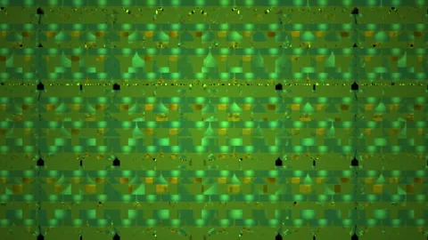 Green grid pattern with squares. Stock Footage 335112666