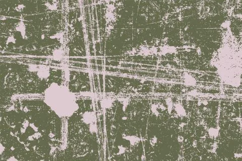 Green Grunge Background Stock Illustration
