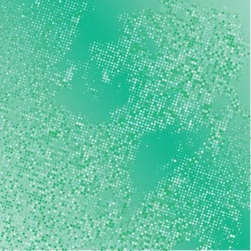 Green grunge texture. Abstract halftone background. Vector pattern. Stock Illustration