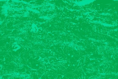 Green grunge vector texture featuring a green plant pattern Stock Illustration