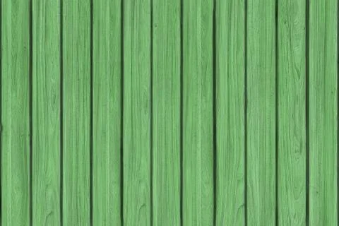 Green grunge wood pattern texture background, wooden planks. Stock Photos