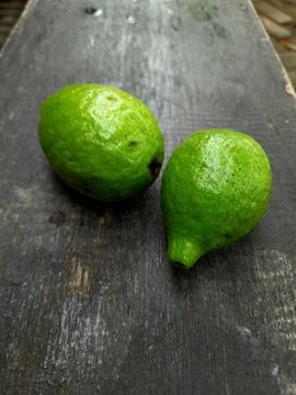 Green guava Foto stock