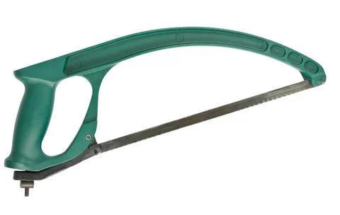 Green hacksaw Stock Photos