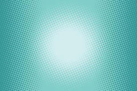Green halftone comic background Stock Illustration
