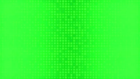 Green Halftone Dot Pattern Loopable Background Stock Footage 331273581