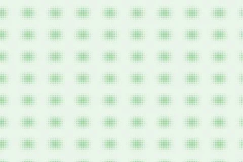 Green halftone pattern. Geometric dot texture background Illustrazione stock