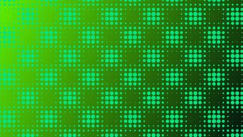Green Halftone Pattern Gradient Background with Dot Grid Texture for Modern.. Illustrazione stock