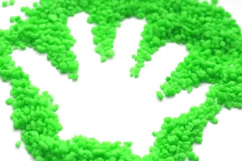 Green hand Stock Photos