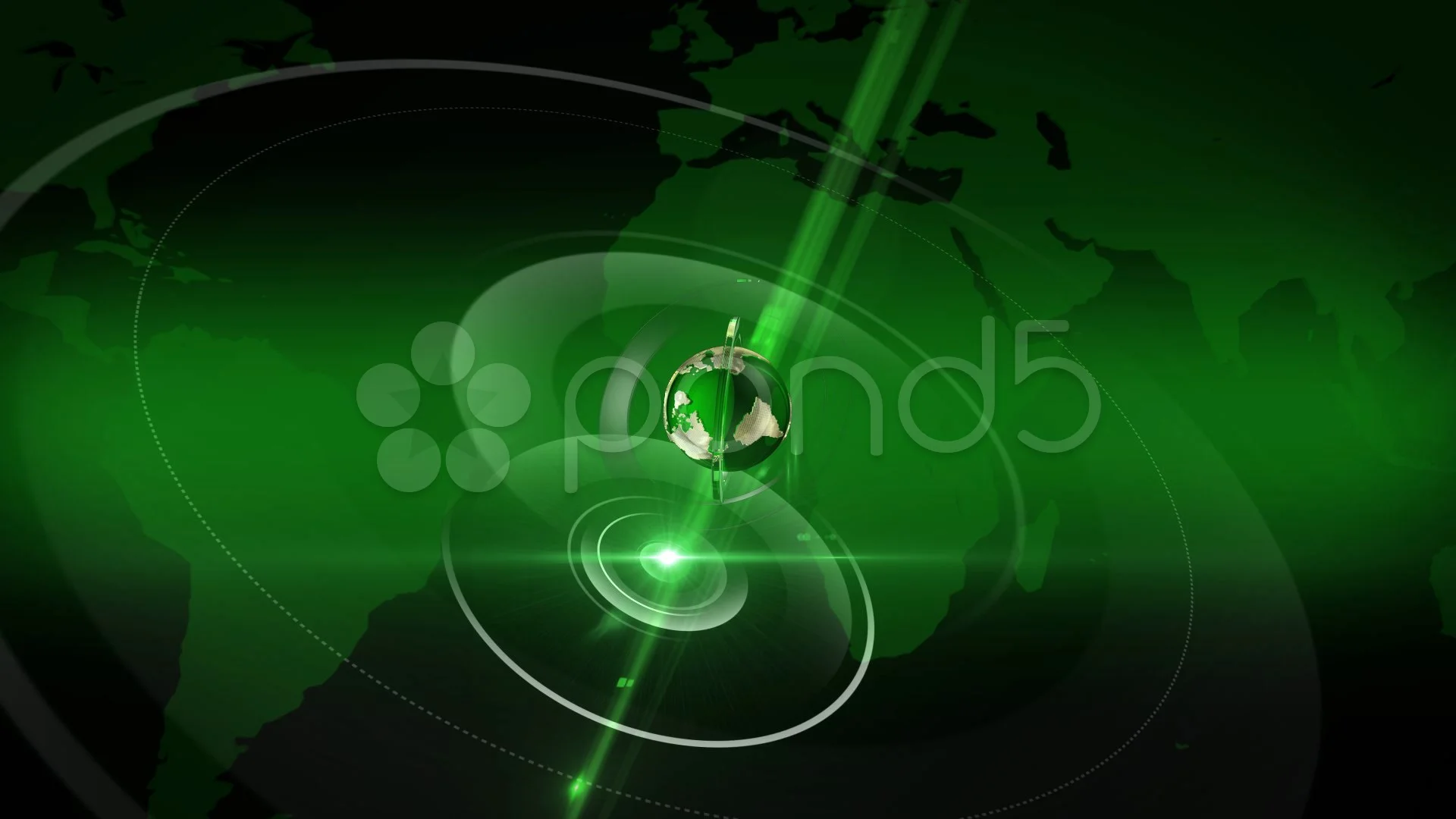 Green HD News Intro | Stock Video | Pond5